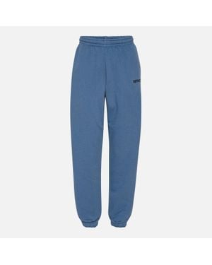 ROTATE SUNDAY Heavy Cotton-Jersey Joggers - Blue