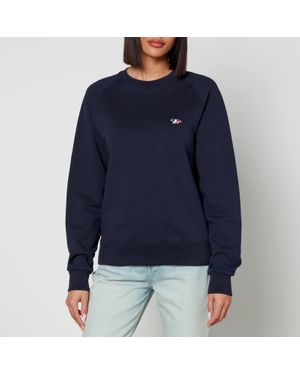 Maison kitsune tricolor sweatshirt sale