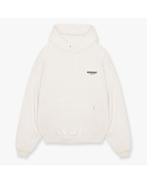 Represent Owner'Club Cotton-Jersey Hoodie - White