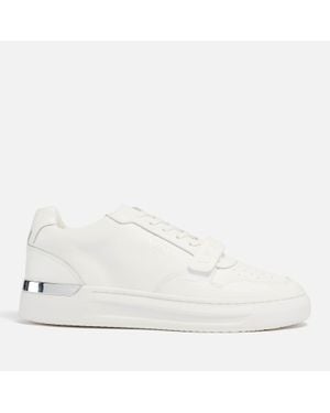 Mallet London Mallet Hoxton Wing Leather Trainers - White