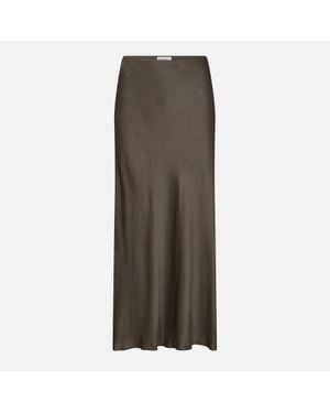Levete Room Leveté Room Jarit Satin Skirt - Brown