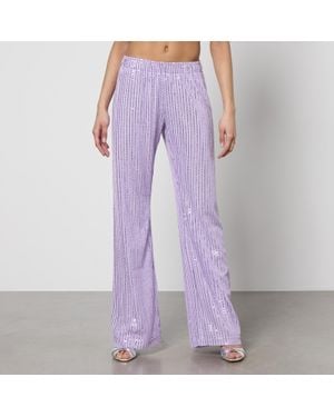 Stine Goya Markus Sequin Trousers - Purple