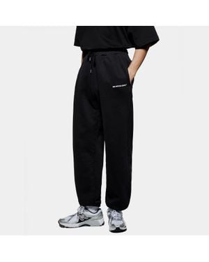 MKI Miyuki-Zoku Miyuki Zoku Uniform Loopback Cotton-Blend Jersey Joggers - Black