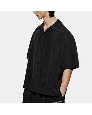 MKI Miyuki-Zoku Miyuki Zoku Vacation Cupro-Blend Shirt - Black