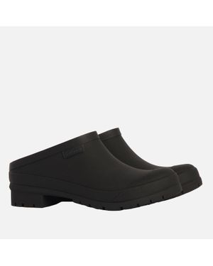 Barbour x The Edit by Alexa Chung Matilda Rubber Mules - Black