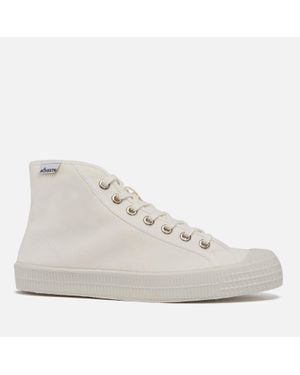 Novesta Star Dribble Hi-Top Trainers - White
