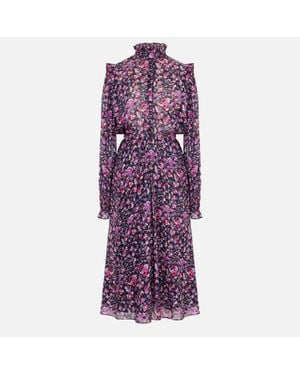 Isabel Marant Isabel Marant Étoile Galoa Cotton Midi Dress - Purple