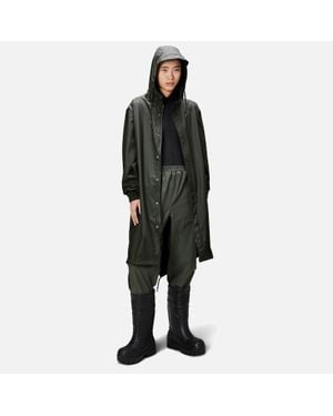 Rains Fishtail Waterproof Shell Parka - Black