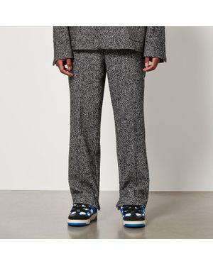 Represent Hybrid Split Tweed Trousers - Grey