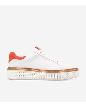 Cole Haan Grandprø Skyweave Court Sneakers - White