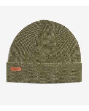 Cole Haan Birdseye Beanie - Green