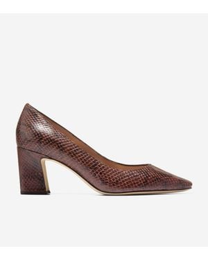 Cole Haan Blanche Snip Toe Pumps - Brown