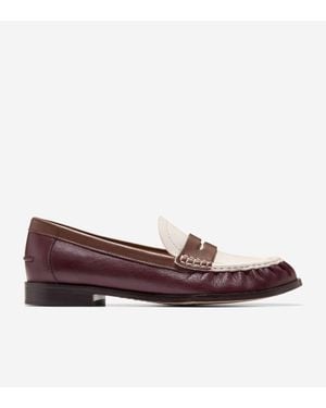 Cole Haan Dreya Penny Loafers - Red