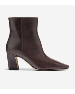Cole Haan Blanche Snip Toe Booties - Brown