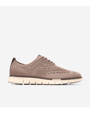 Cole Haan Zerøgrand Remastered Stitchlite Wingtip Oxford Shoes - Brown