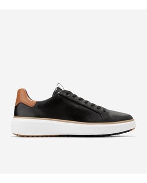 Cole Haan Grandprø Topspin Waterproof Golf Shoes - Black