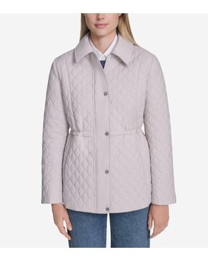 Cole Haan Quilted Jacket - Red