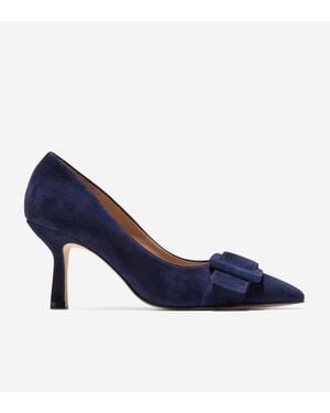 Cole Haan Fidela Buckle Pumps - Blue