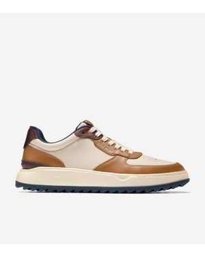Cole Haan Grandprø Crossover Golf Shoes - Natural