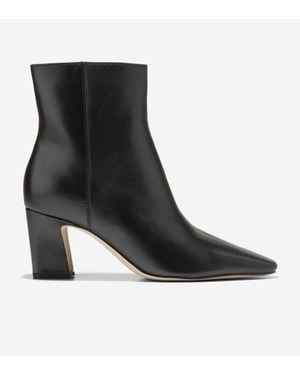 Cole Haan Blanche Snip Toe Booties - Black