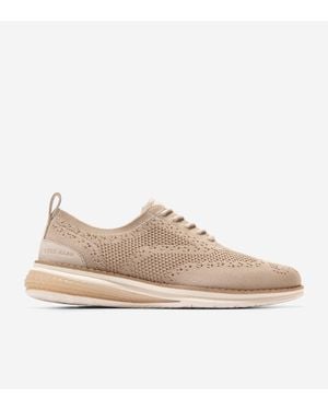Cole Haan Øriginal Grand Energyweave Stitchlite Wingtip Oxford Shoes - Natural