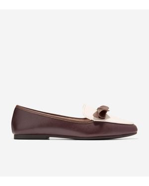 Cole Haan Payson Soft Bow Loafers - Brown
