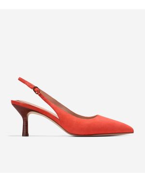 Cole Haan Hansell Slingback Pumps - Red