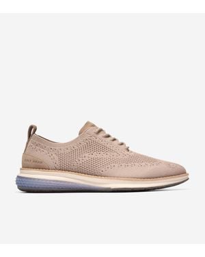 Cole Haan Øriginal Grand Energyweave Stitchlite Wingtip Oxford Shoes - Pink