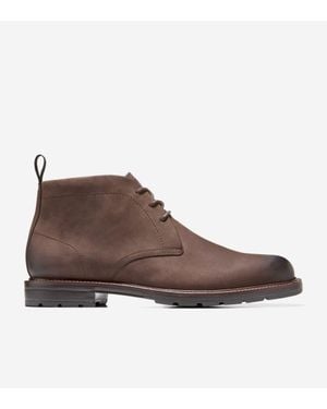 Cole Haan Roundhill Grand Waterproof Chukka Boots - Brown