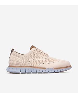 Cole Haan Zerøgrand Remastered Stitchlite Wingtip Oxford Shoes - Pink