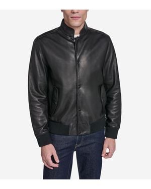 Cole Haan Bomber Jacket - Black