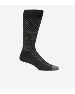 Cole Haan Warm Shield Dress Crew Socks - Black