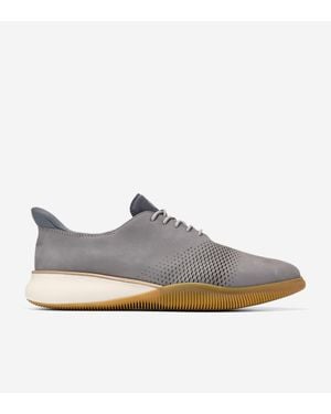 Cole Haan 6.Zerøgrand Laser Quick-On Oxford Shoes - Gray