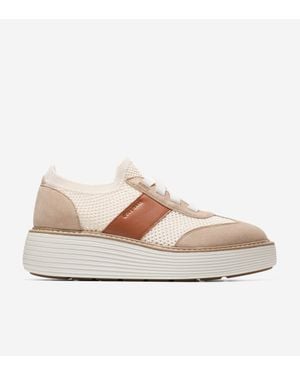 Cole Haan Øriginal Grand Max Stitchlite Platform Sneakers - Pink