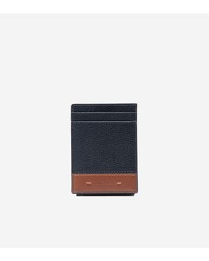 Cole Haan Men's Triboro Card Case - Blue
