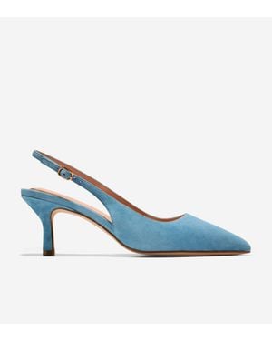 Cole Haan Hansell Slingback Pumps - Blue