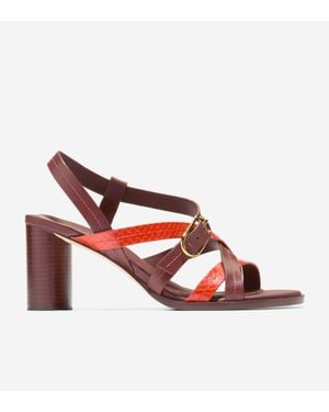 Cole Haan Dillon Heeled Strappy Sandals - Pink