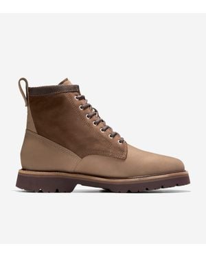 Cole Haan American Classics Waterproof Plain Toe Boot - Brown