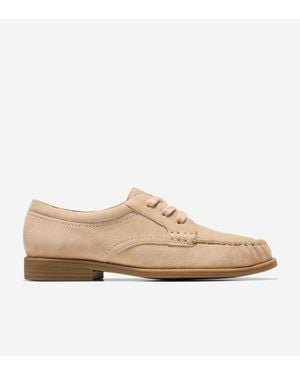 Cole Haan Stassi Oxford Shoes - Natural