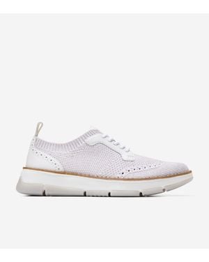 Cole Haan Women's Zerøgrand Rella Stitchlitetm Oxfords - White