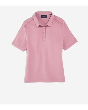 Cole Haan Topspin Polo Shirt - Pink