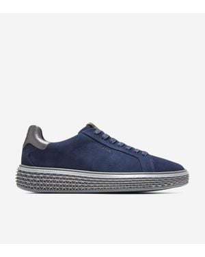 Cole Haan Grandprø Court Skyweave Sneakers - Blue