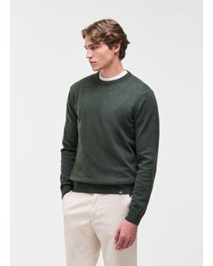Colmar Pull En Maille Fine, Couleur Underwood, Taille - Vert
