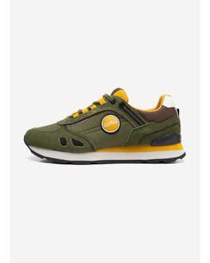 Colmar Sneakers Uomo Travis Sport Colors, Colore Militare, Taglia - Verde