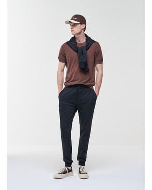 Colmar Pantalon De Survêtement Effet Flammé, Couleur, Taille - Bleu