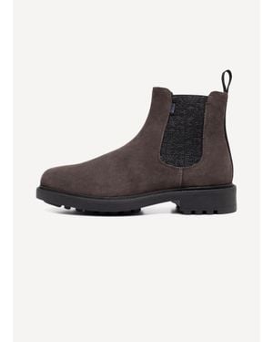 Colmar Stivaletti Uomo Chase Suede, Colore Antracite, Taglia - Nero
