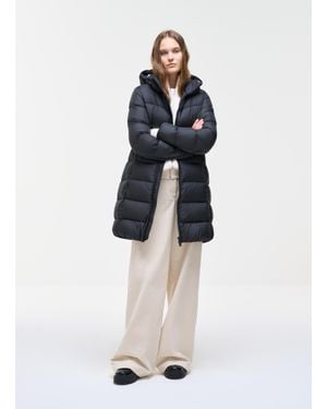 Colmar Piumino Lungo Opaco Con Cappuccio, Colore, Taglia - Bianco