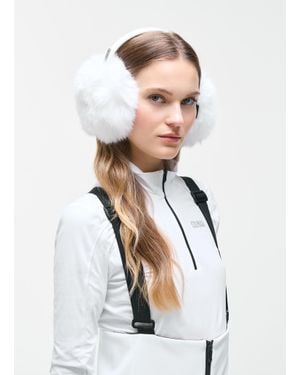 Colmar Protège-Oreilles En Imitation Fourrure Femme, Couleur, Taille: Unique - Blanc