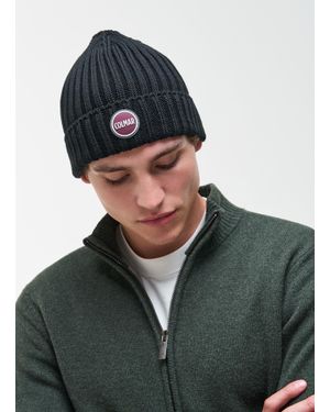 Colmar Cappello A Coste Con Risvolto Colore, Taglia - Nero