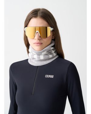 Colmar Cache-Cou À Logo Unisexe, Couleur Artic, Taille: Unique - Bleu